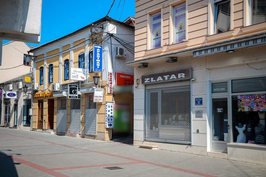 Apartmani Aleksandra U Centru Grada Kragujevac Eksteriør bilde